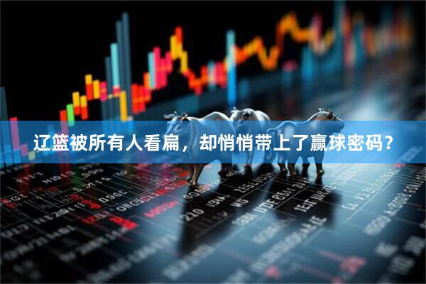 辽篮被所有人看扁，却悄悄带上了赢球密码？